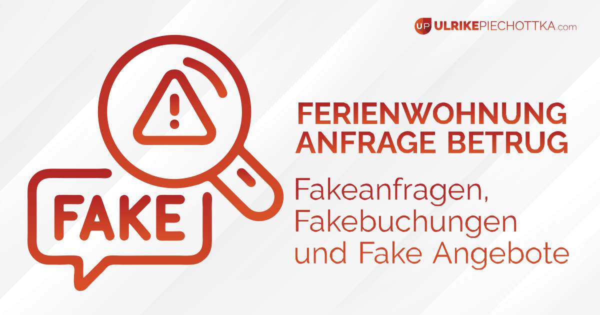 Ferienwohnung Anfrage Betrug